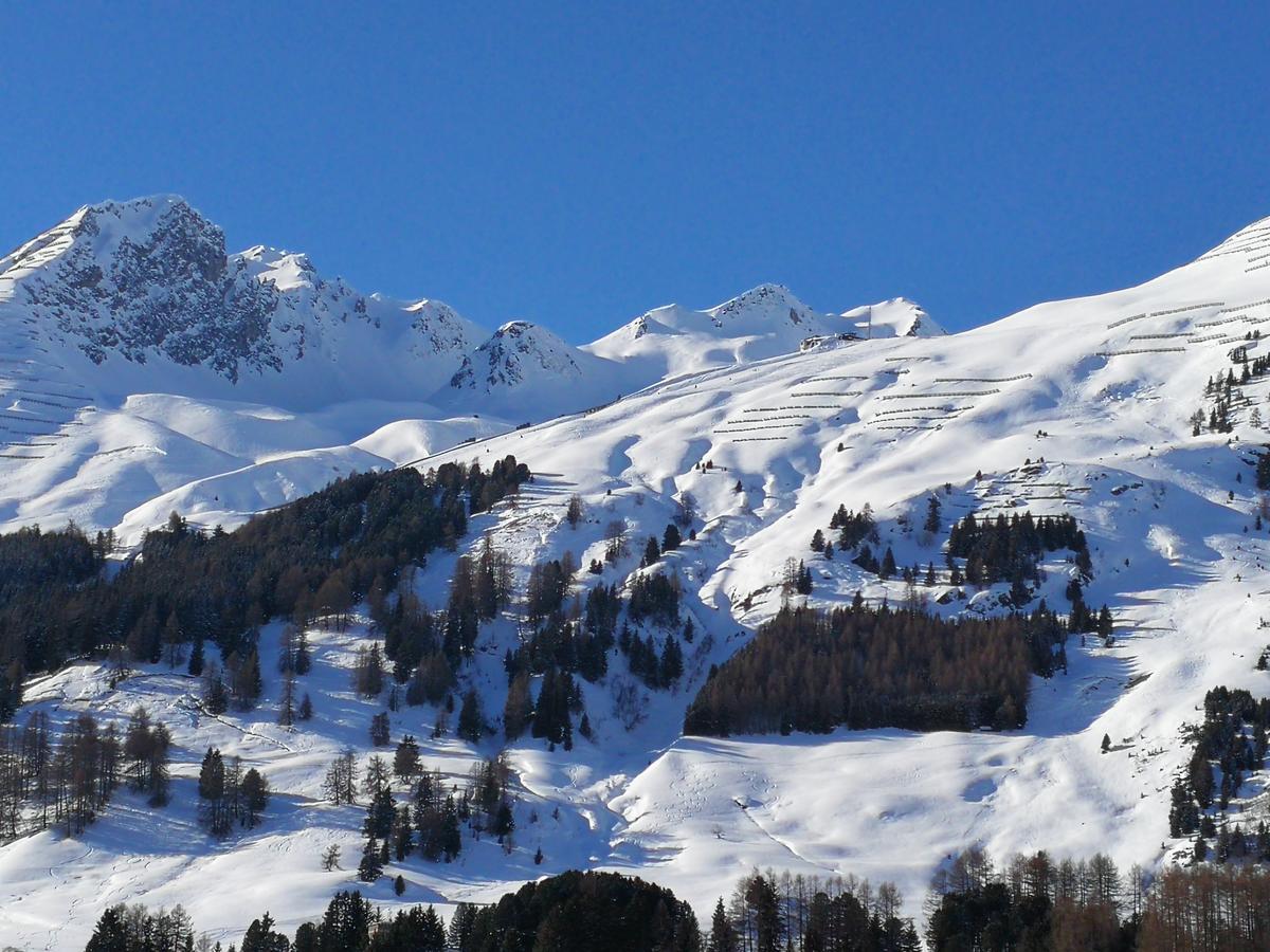 Hotel Pension Hof Zur Stilli Davos Exterior foto